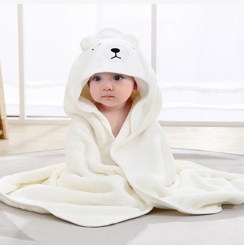 CuddleCape Baby Hooded Bath Towel Blanket