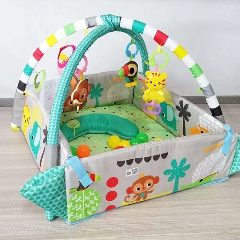 Juniper Baby Play Gym Activity Mat with Crawling Area