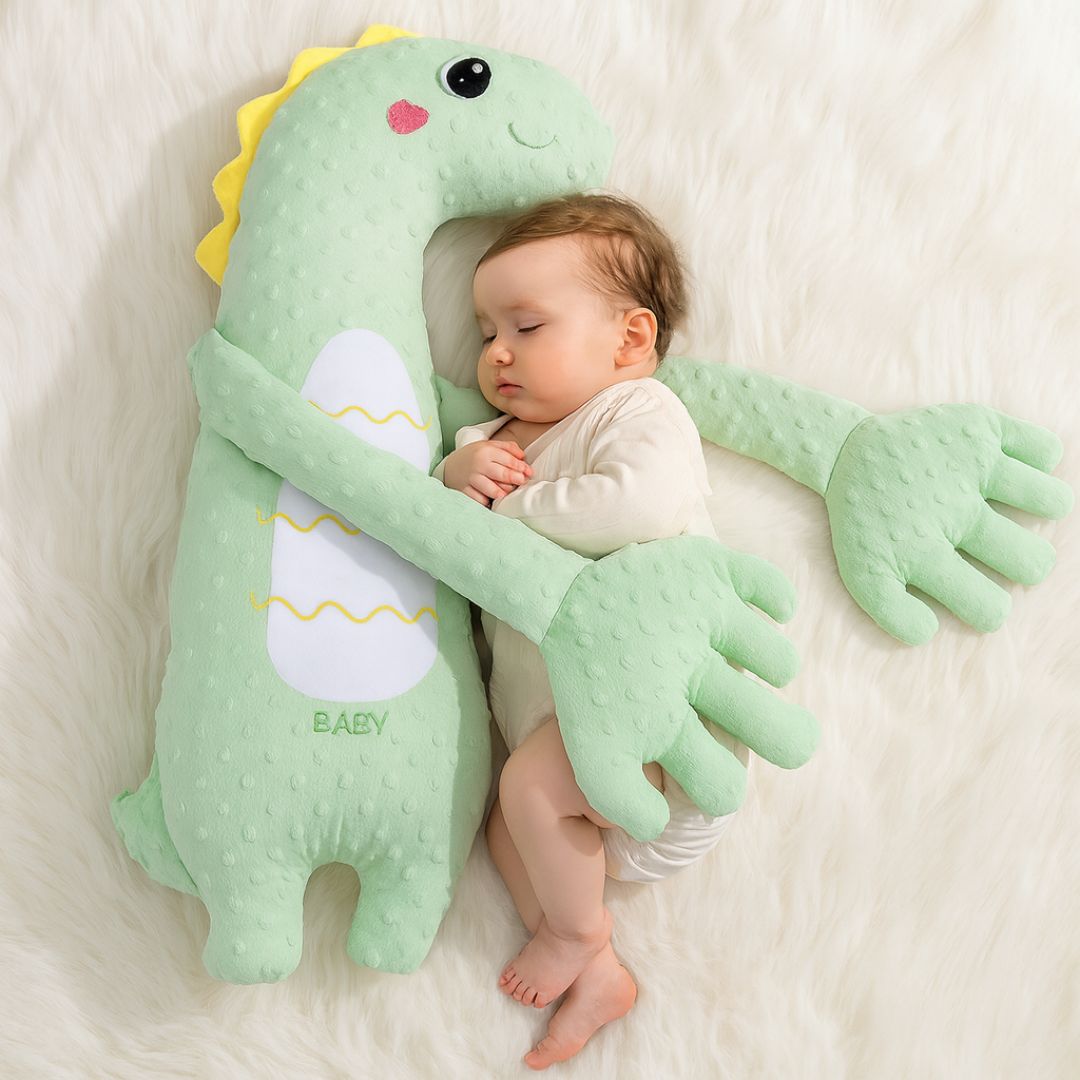Baby Patting Plush Toy with Gentle Rhythmic Motion, Soft Cordless Comfort Companion