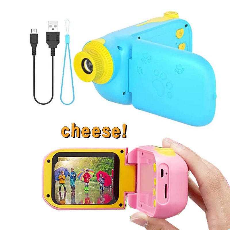 Kids Digital Camera with Video Recorder, 8GB Memory Card & Storage Case