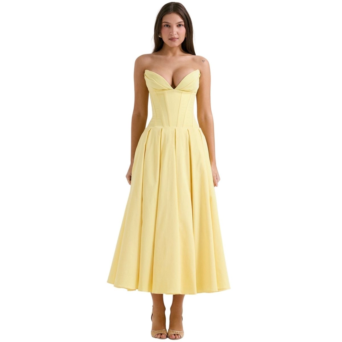 Women’s Formal Maxi Dress – Elegant Sleeveless Evening Dress