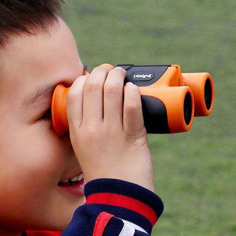 Kids Learning Binoculars with Optical Eye Protection for Outdoor Exploration