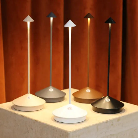 Rechargeable Cordless LED Table Lamp with Dimmable Lighting